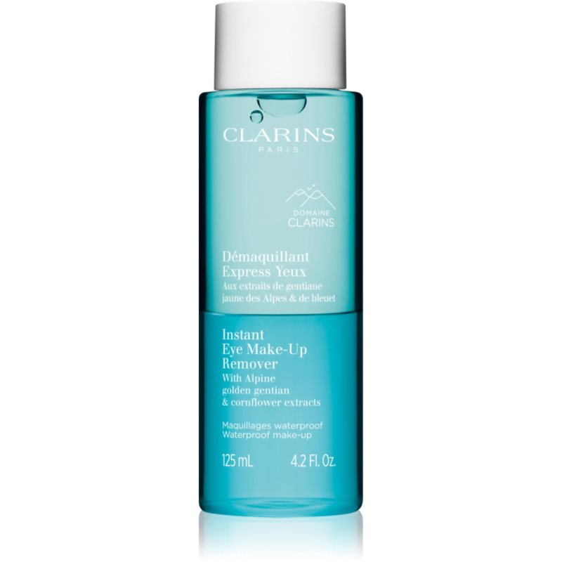 Clarins Cleansing Instant Eye Make-Up Remover Dwufazowy Płyn Do Demakijażu Oczu Do Wrażliwych Oczu 125 Ml