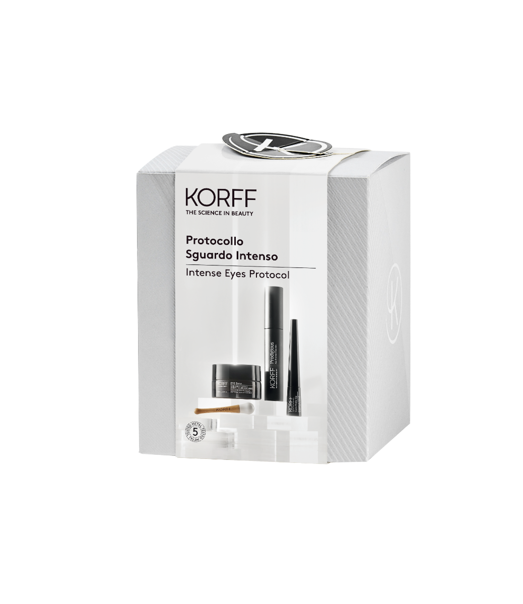 Korff Cofanetto Sguardo Intenso Eyeliner + Mascara Prodigious + Eyezone Antirughe
