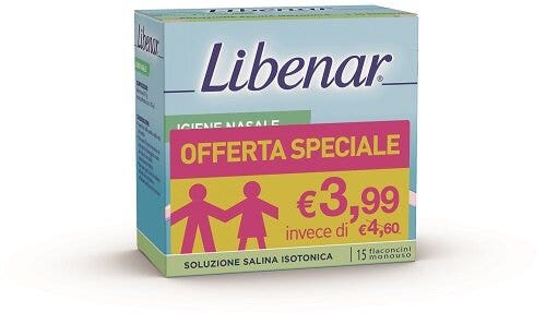 Libenar Soluzione Isotonica 15 Flaconcini