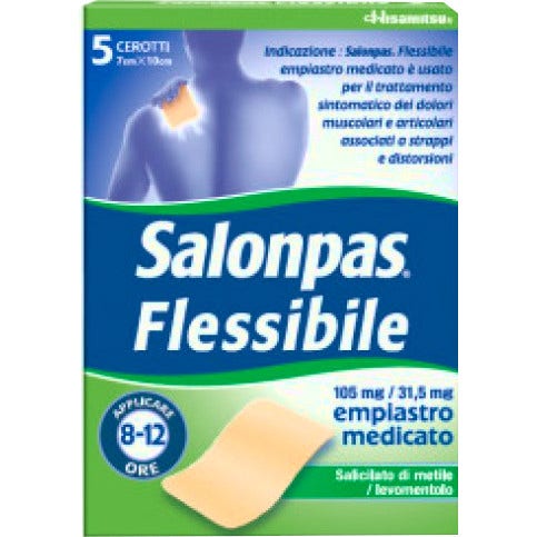 Salonpas Flessibile 5 Cerotti 7x10cm