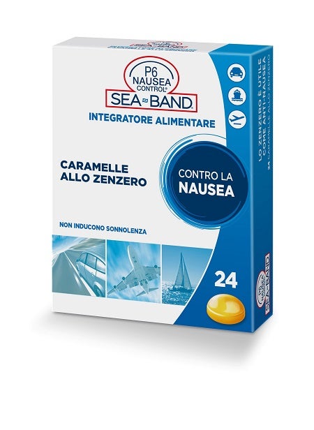P6 Nausea Control 24 Caramelle Allo Zenzero