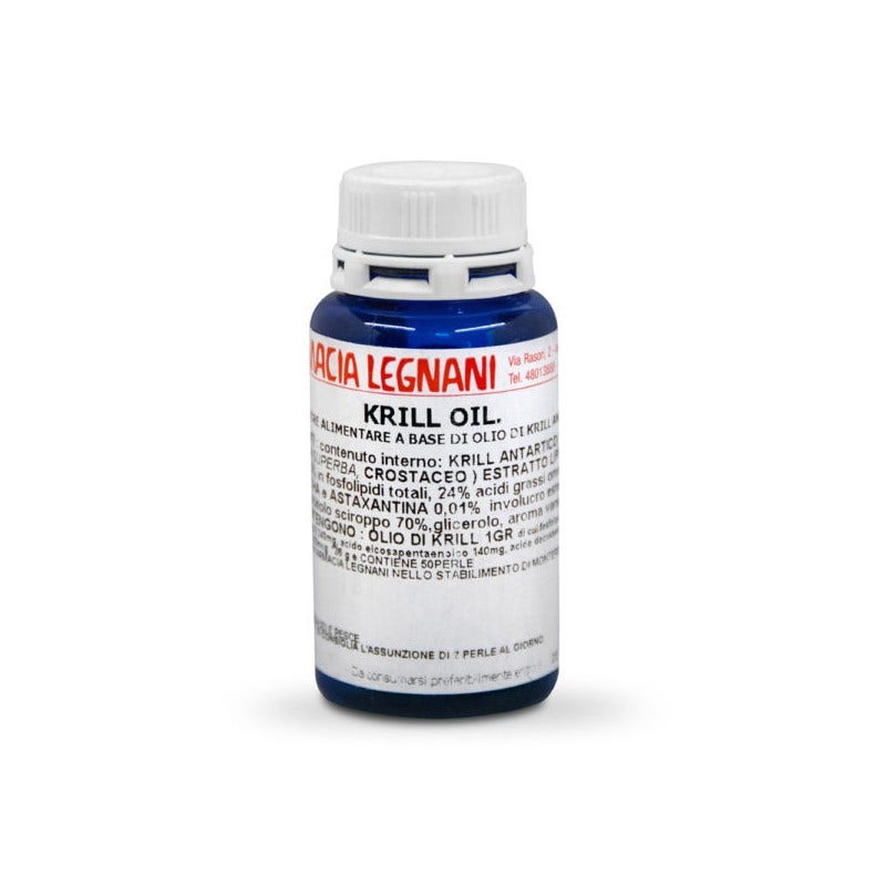 Farmacia Legnani Krill Oil Coadiuvante Metabolismo Lipidico 50 Capsule