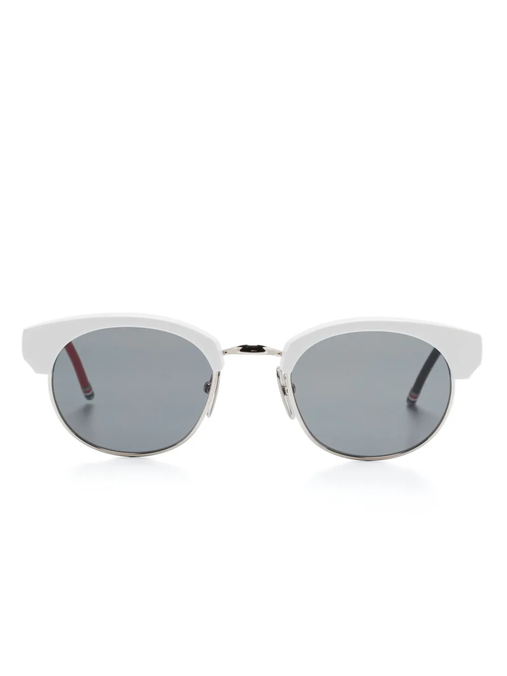 Thom Browne Eyewear Clubmaster-frame sunglasses - Nero