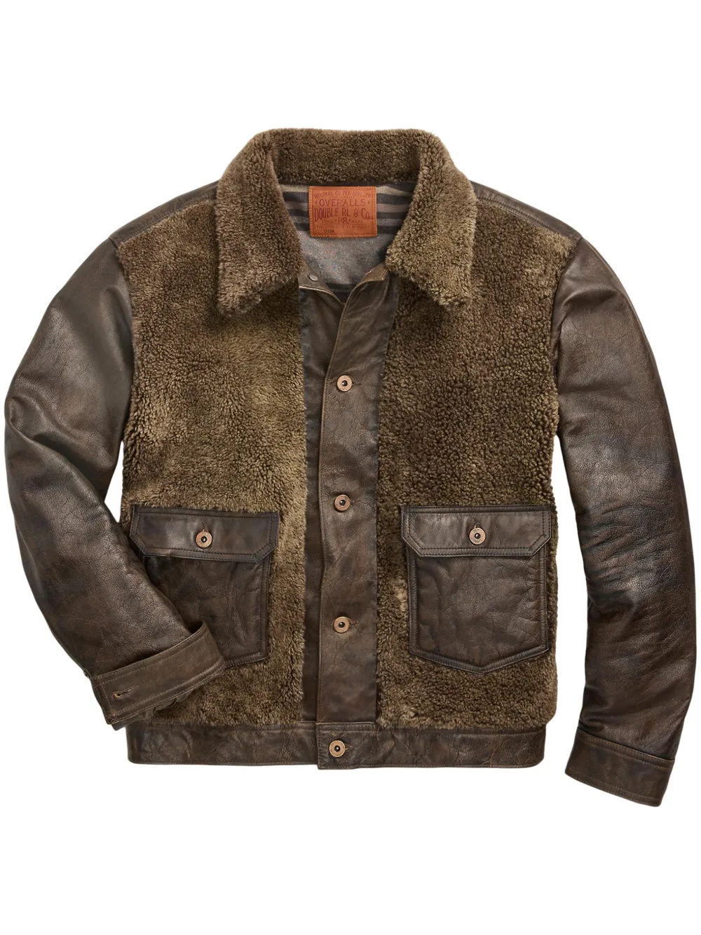 Ralph Lauren RRL Giacca con effetto vissuto - Nero