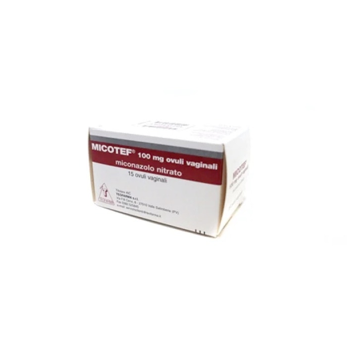 Micotef 100mg 15 Ovuli Vaginali