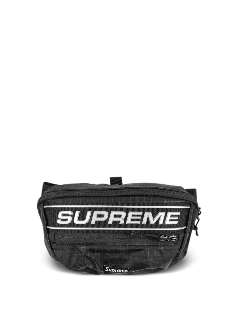 Supreme logo-print belt bag - Nero