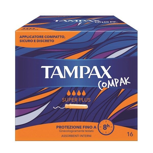 Tampax Compak Super Plus 16 Assorbenti