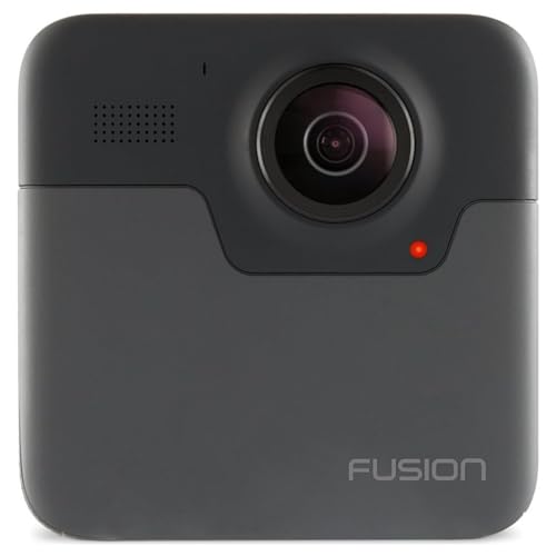 Gopro Fusion Fotocamera Da 18 Mp, 30 Fps, Impermeabile Fino A 5 M, Nero