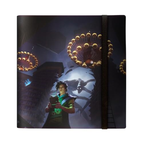 Ultra Pro - Mtg Dusmourn 12-Pocket Pro-Binder For Magic: The Gathering Ft. Mirrormirror Room E Fractured Realm, Protegge E Memorizza 480 Carte Mtg Di