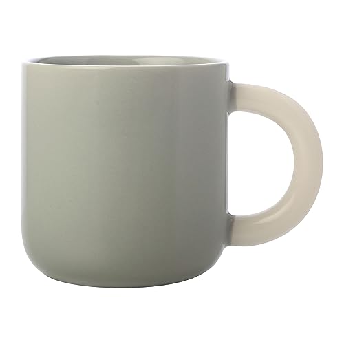 Maxwell & Williams Mug Sherbet, Tazza, Tazza Da Caffè, Porcellana, Grigio, 370 Ml