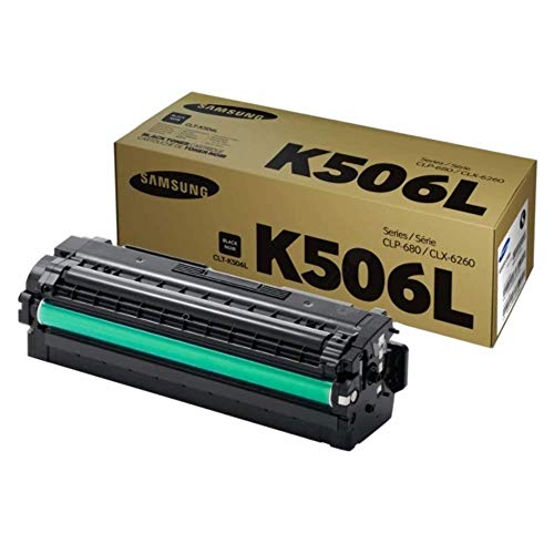 Samsung Clt-K506L Su171A Cartuccia Toner Nero 6000 Pagine Originale Toner
