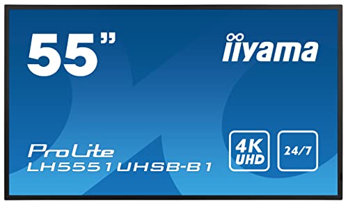 Iiyama Prolite Lh5551Uhsb-B1, Public Display Lh5551Uhsb-B1
