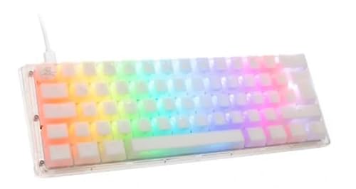 Ducky One 3 Aura Bianco Mini Gaming Tastatur, Rgb Led - Kailh Jellyfish Y