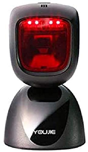 Honeywell Youjie Hf600 1D/2D Fotodiodo Nero Fixed Bar Code Reader - Lettore Di Codici A Barre (1D/2D, Fotodiodo, Code 39, Data Matrix, Pdf417, Qr Code