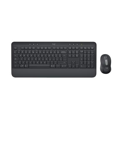 Logitech Signature Mk650 Combo For Business Tastiera Mouse Incluso Rf Wireless + Bluetooth Qwerty Us International Grafite