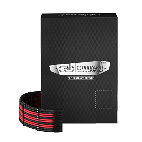 Cablemod Cm-Pcsi-Fkit-Nkkr-R Cavo Di Alimentazione Interno Nero/Rosso