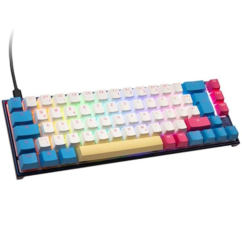 Ducky Mecha Sf Limited Dawn Edition, Led Rgb - Mx-Blue