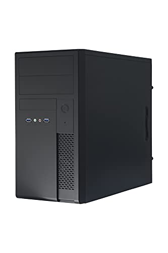 Chieftec Xt-01B-350Gpb Matx - Alloggiamento Pc Con Alimentatore Di Rete Da 350 W, Colore: Nero