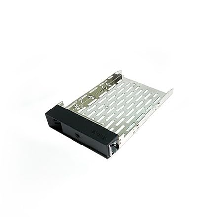 Synology Disk Tray (Type R8) Pannello Drive Bay 2,5/3,5" Pannello Incassato Nero, Argento