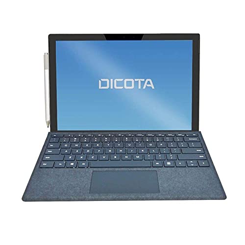 Dicota Secret - Filtro Riservato Per Ordinatore Portatile - Doppia Dimensione - 12.2 Pollici - Nero - Per Microsoft Surface Pro 4