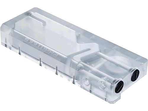 Phanteks R220C Reservoir - Trasparente Acryl-Backplate, Drgb-Led Nero