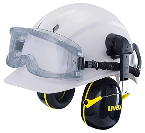 Uvex Occhiali A Mascherina, Ultravision, Grigio Trasparente