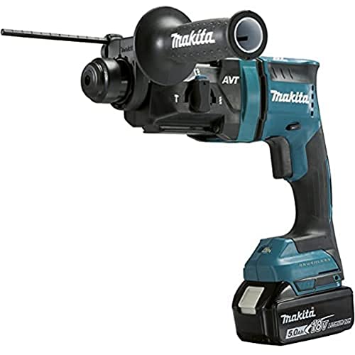 Perfo-Scalpello Sds-Plus 18 V Lxt 1,7 J (2 X 5,0 Ah) In Makpac, Makita Dhr182Rtj
