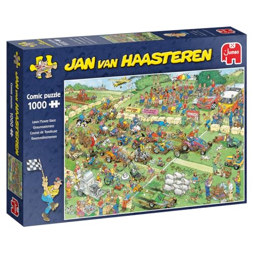 Jumbo - 19021 - Corsa Di Tagliaerbe - 1000 Pezzi Jan Van Haasteren