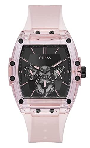 Guess Orologio Analogico Quarzo Uomo Con Cinturino In Silicone Gw0032G1