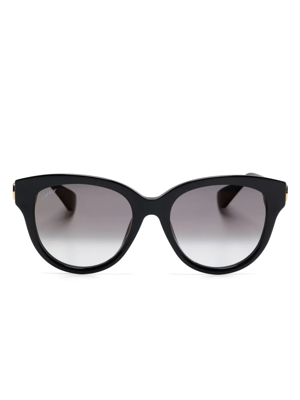 Cartier Eyewear Occhiali da sole cat-eye - Nero