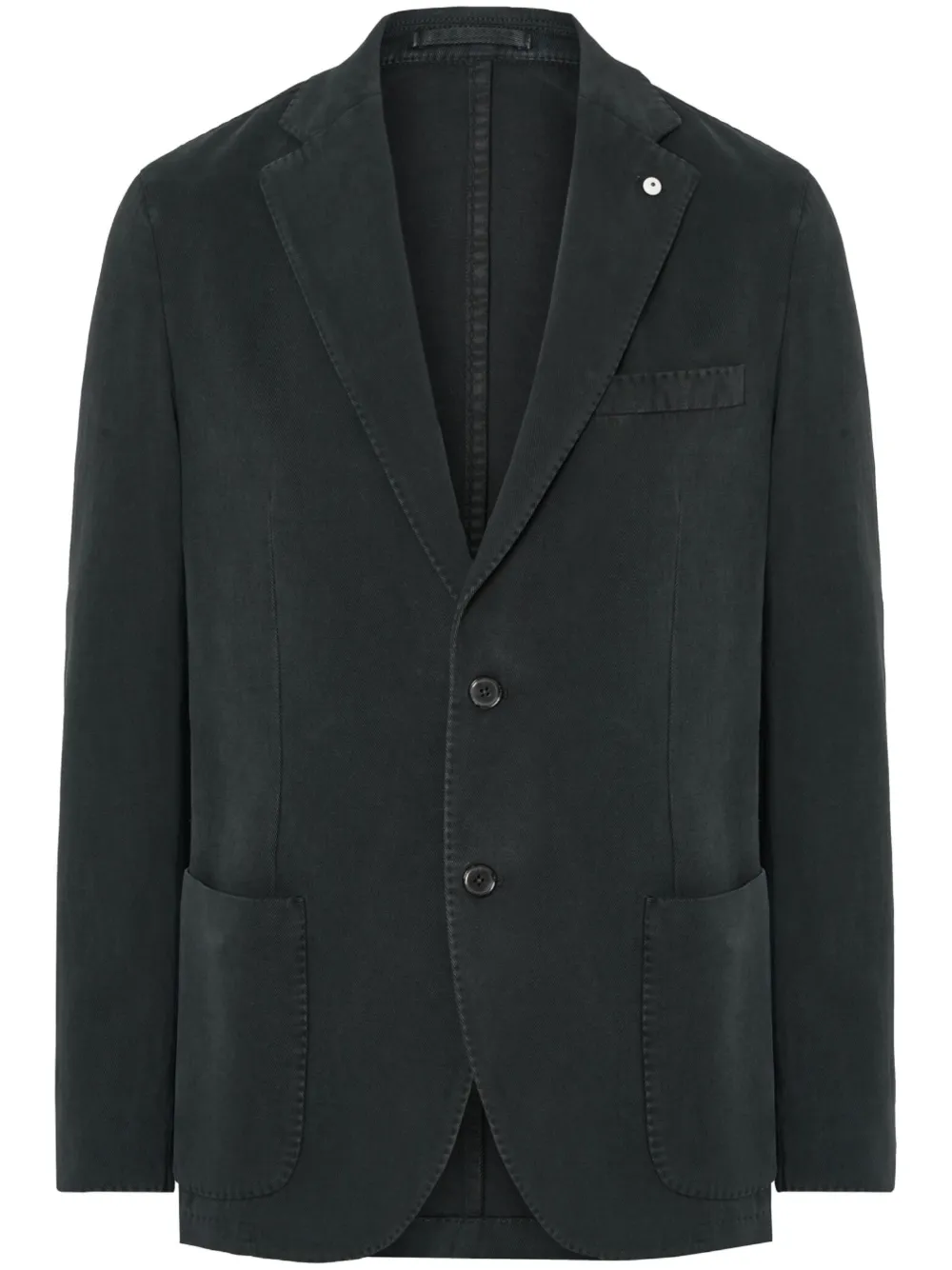 LUIGI BIANCHI MANTOVA notched blazer - Verde