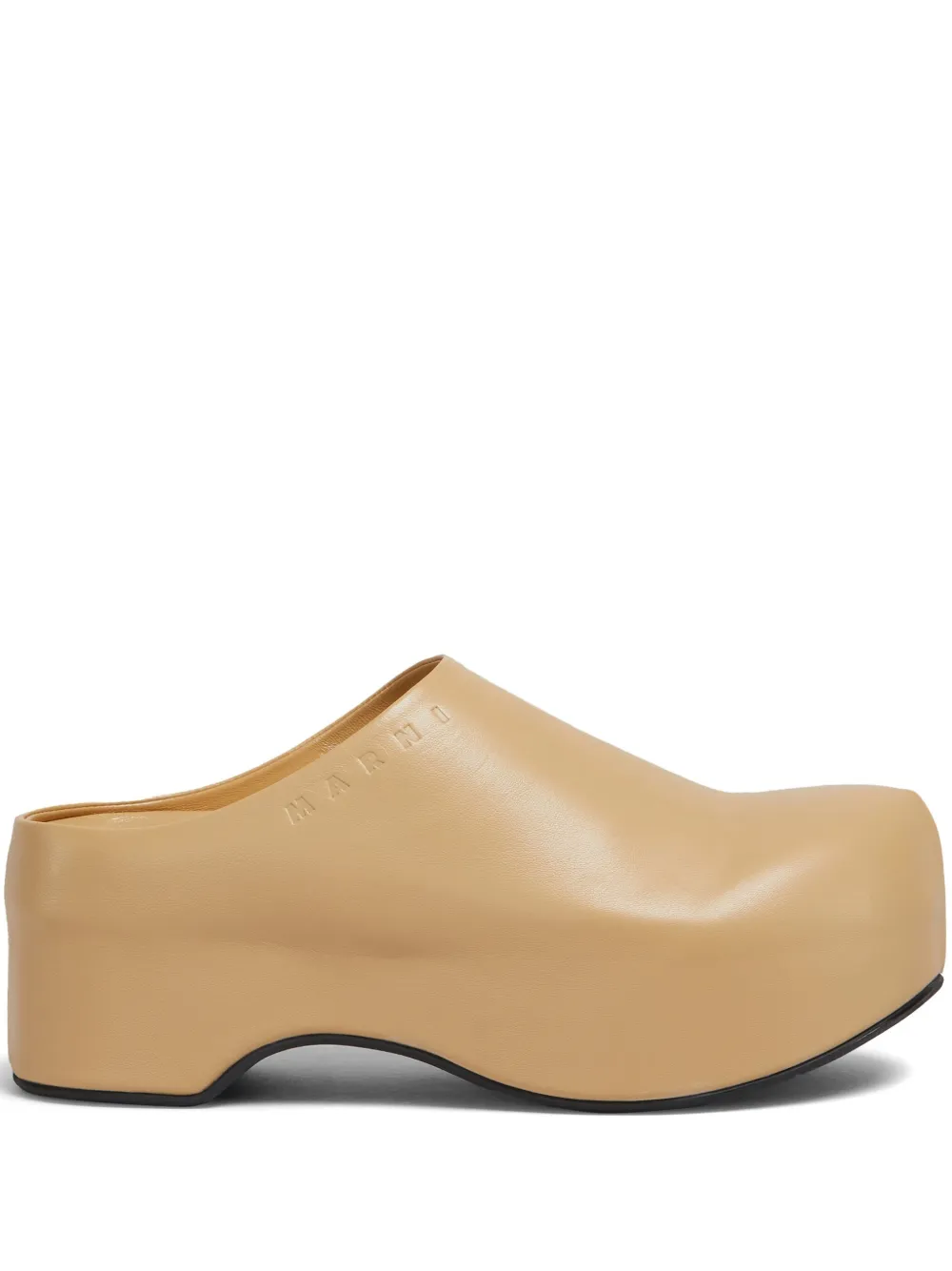Marni platform clogs - Toni neutri