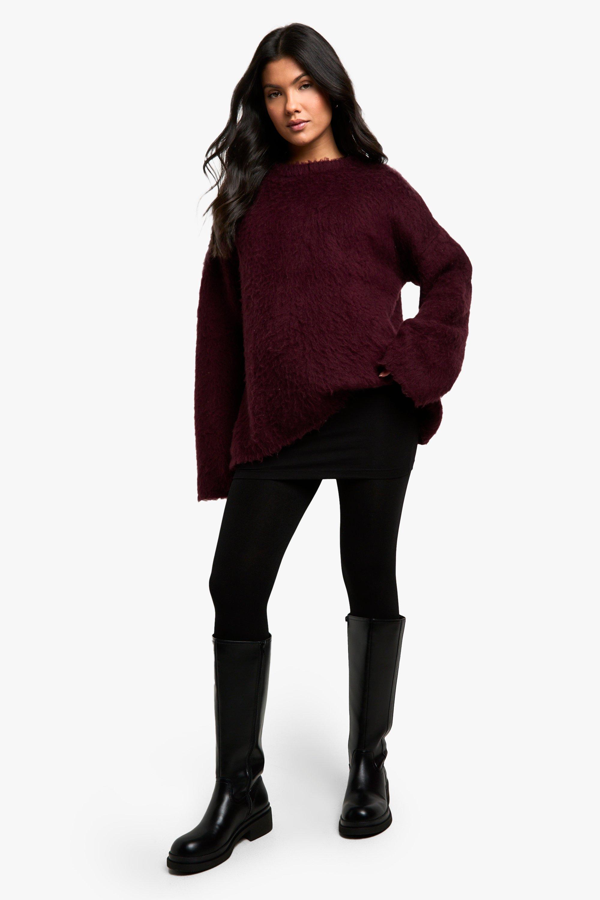 Collant termici Premaman in fleece, Nero