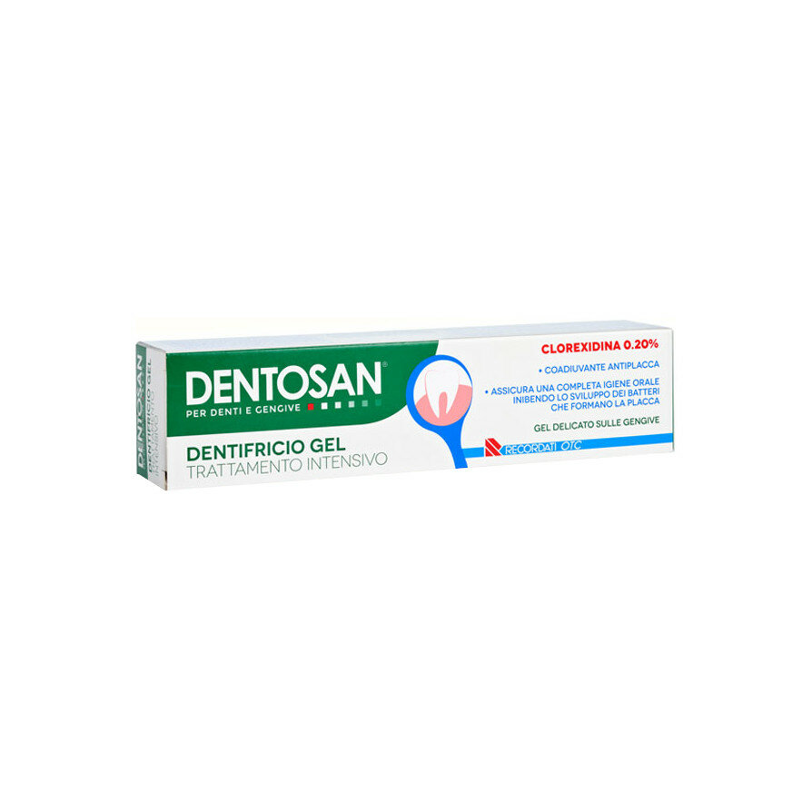 Dentosan Gel Dentifricio trattamento intensivo delicato sulle gengive 75ml