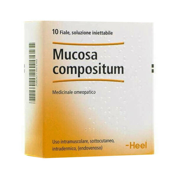 Guna Mucosa compositum Medicinale omeopatico 10 fiale iniettabili