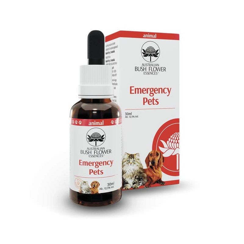 Australian Bush Flower Essences Emergency Pets 30ml