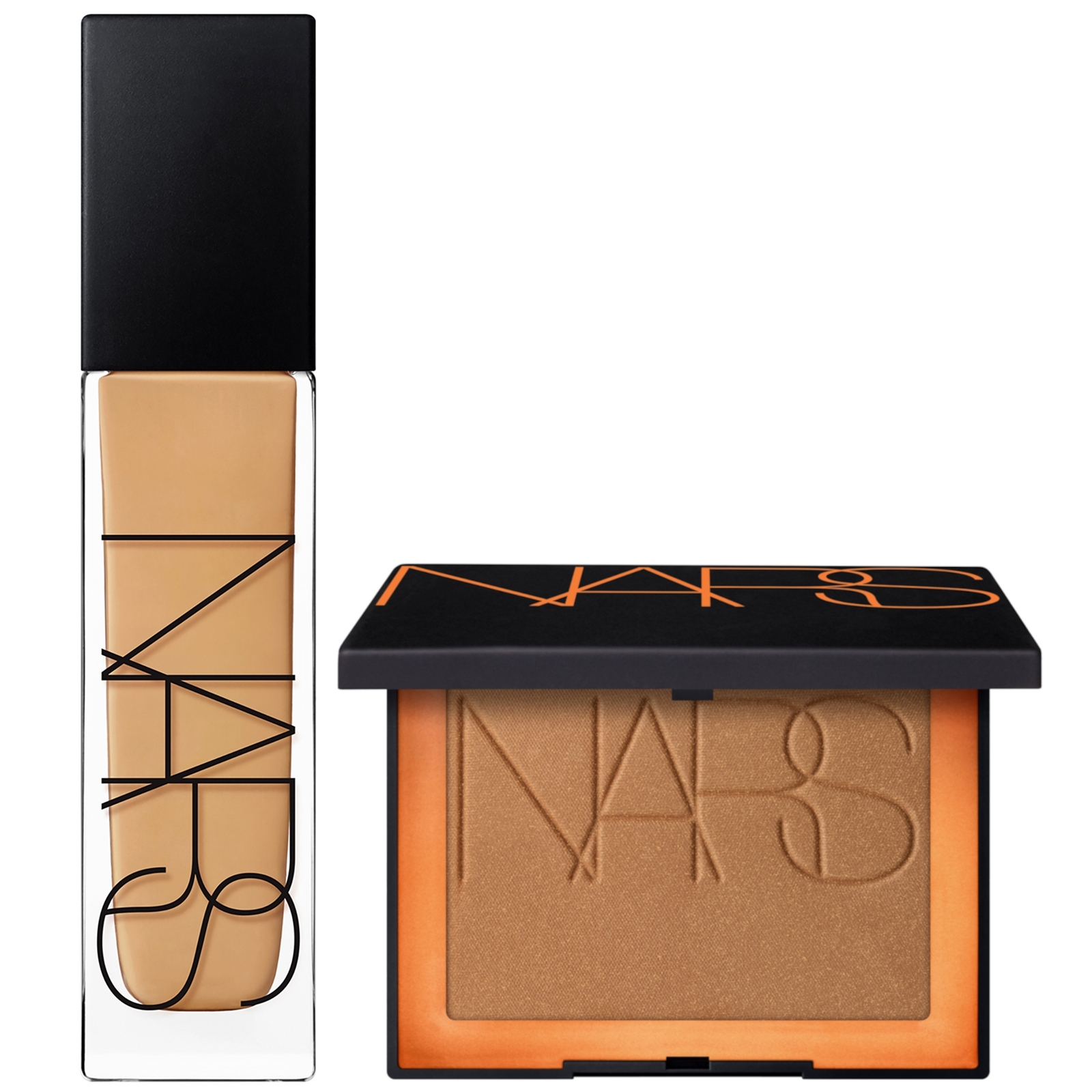 NARS Natural Longwear Foundation 30ml and NARS Laguna Bronzing Powder 2.8g (Various Shades) - Valencia