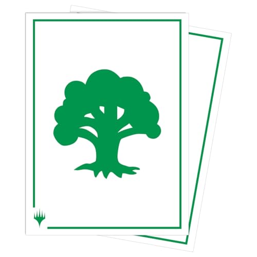 Ultra Pro - Manicotti Protettivi Mana 8 105Ct Apex Deck - Forest For Magic: The Gathering, Protect & Store Carte Da Collezione, Carte Sportive, Mtg, C