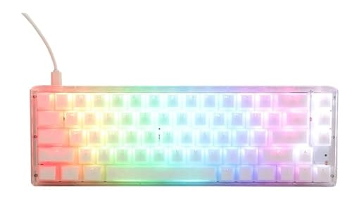 Ducky One 3 Aura White Sf Gaming Tastatur, Led Rgb - Mx-Brown