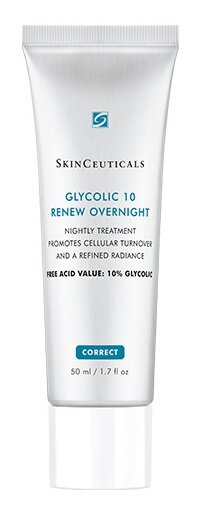 SkinCeuticals Glycolic 10 Renew Overnight Crema viso notte con acido glicolico 50 ml