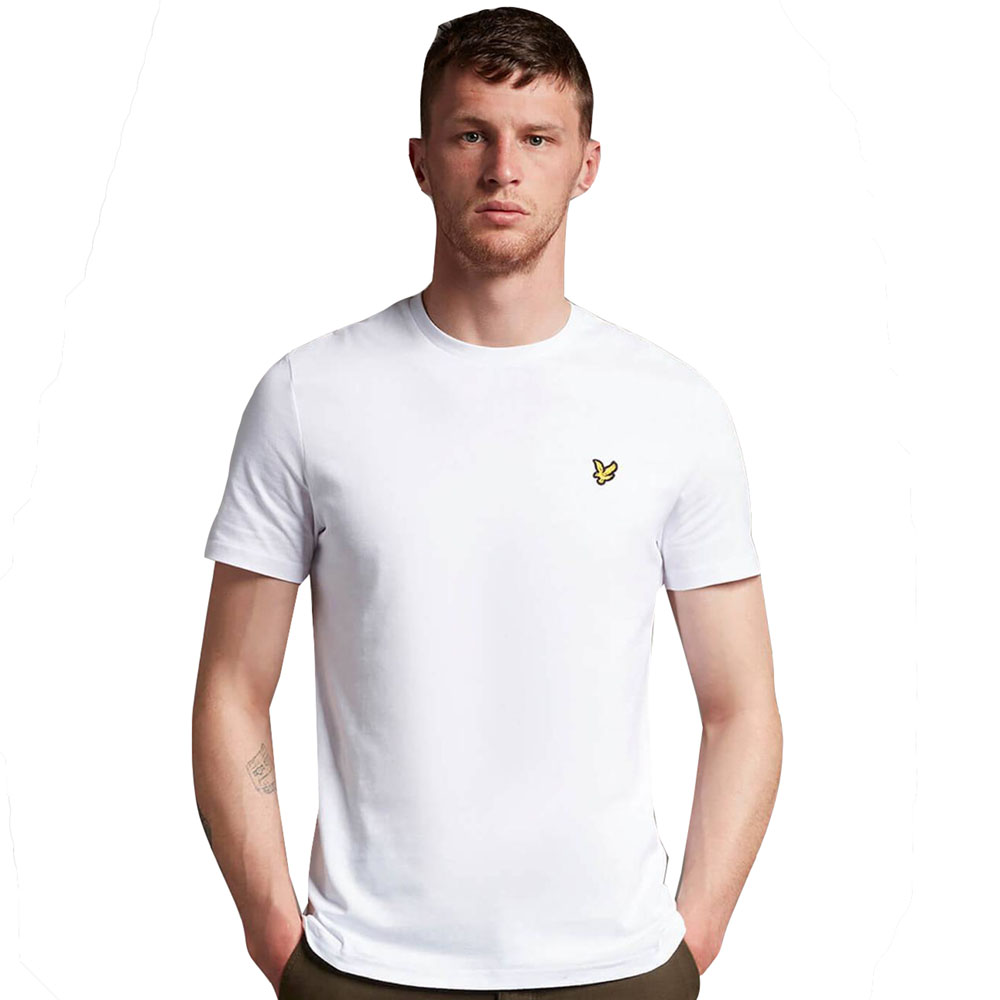 Lyle & Scott Tee SS Plain T-Shirt Wit