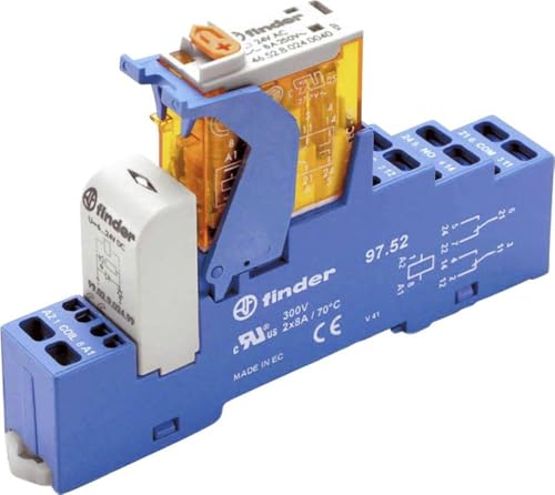 Finder 4C.52.8.110.0060 Koppelrelais 110 V/Ac 8A 2 Wechsler 1 Pezzo