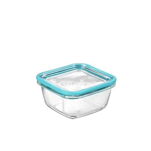 Bormioli Rocco 344208-Mel - Contenitore In Vetro Frigoverre Future-42 Cl-12X12Xh6,5 Cm