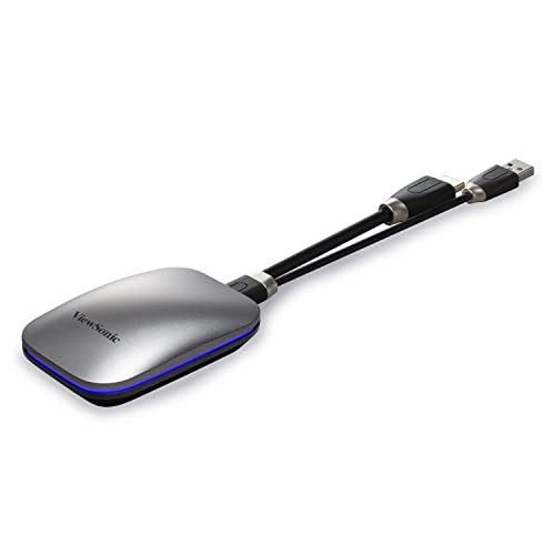 Viewsonic Wireless Presentation Button Work With Vcastreceiver, Usb, W125929642 (Work With Vcastreceiver, Usb Type-C,Ÿ 2.4G/5G Dual Band,Ÿ Grey/Black.