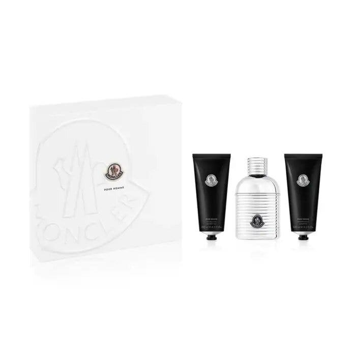 Moncler Pour Homme Cofanetto Regalo Eau de Parfum 100ml + Shower Gel 100ml + Shampoo 100ml