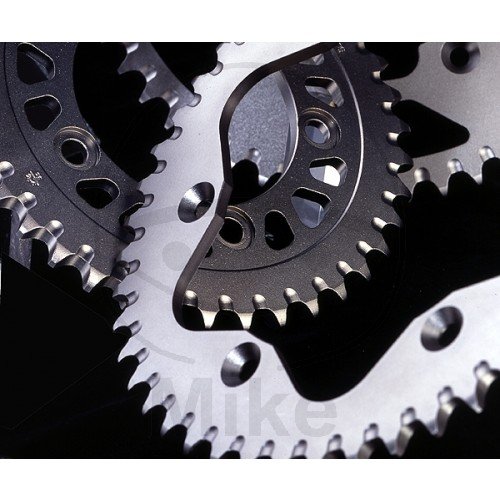 Corona 45 Denti Passo 420 Nera Diam.Int. 044 - Cerchio Fori 060