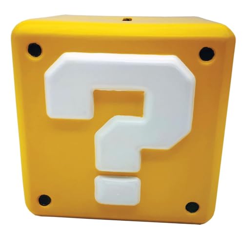 Super Mario - Blocco Punto Interrogativo – Salvadanaio 12,3 Cm