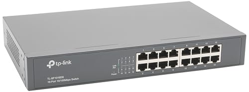 Tp-Link Tl-Sf1016Ds Network Switch Fast Ethernet (10/100) Black