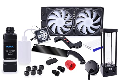 Alphacool Core Hurrican 240 Mm Xt45 Hardtube Water Cooling Set