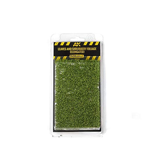 Ak8144 | Ak Interactive Diorama: Leaves And Shrubbery Foliage (Elongated)